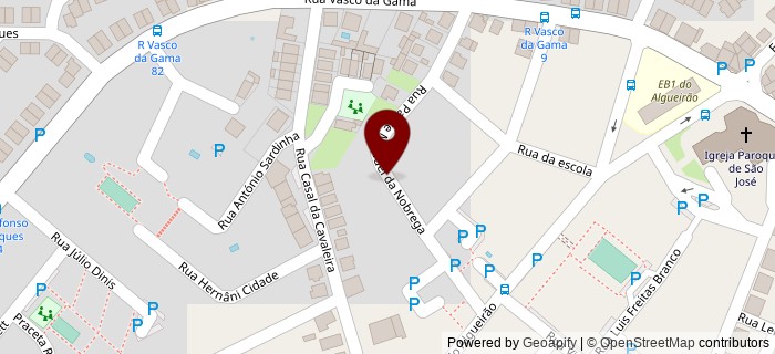 Rua Padre Manuel da N�brega, Algueir�o