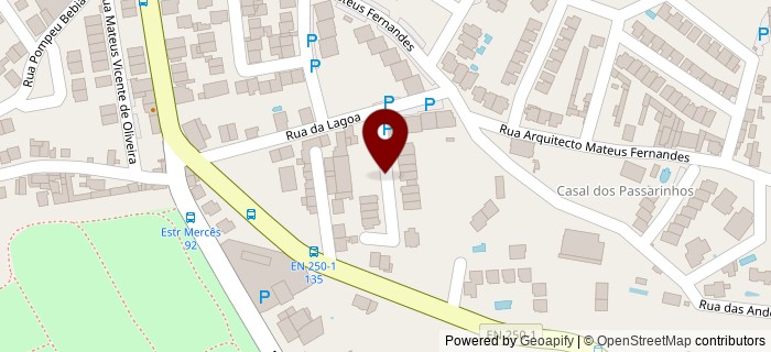 Rua Maria Jos� Estanco, Algueir�o