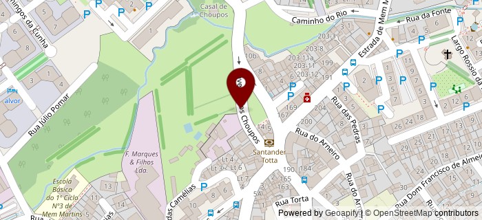 Travessa dos Choupos, Mem Martins