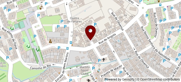 Rua Padre Andrade, Mem Martins