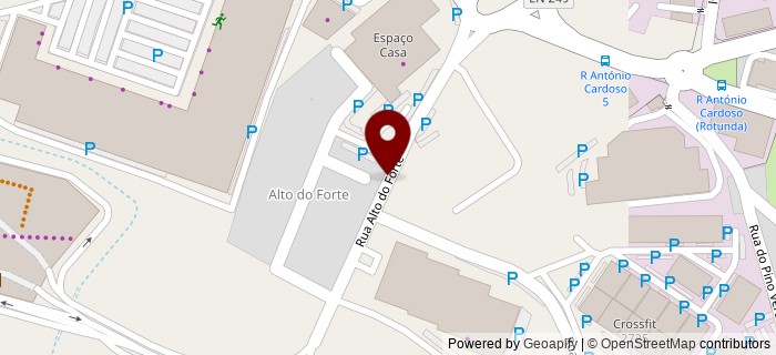 Rua do Alto do Forte, Rio de Mouro