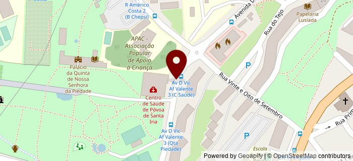 Avenida Dom Vicente Afonso Valente, P�voa de Santa Iria