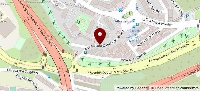 Rua Adriano Correia de Oliveira, Amadora