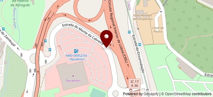 Estrada Monte da Cabreira, Amadora