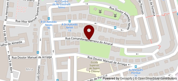 Rua Comandante Ferreira do Amaral, Amadora