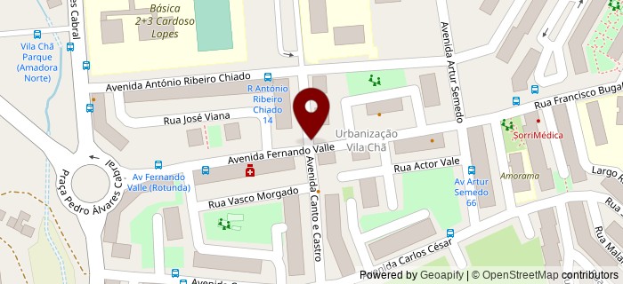 Avenida Ant�nio Ribeiro Chiado, Amadora