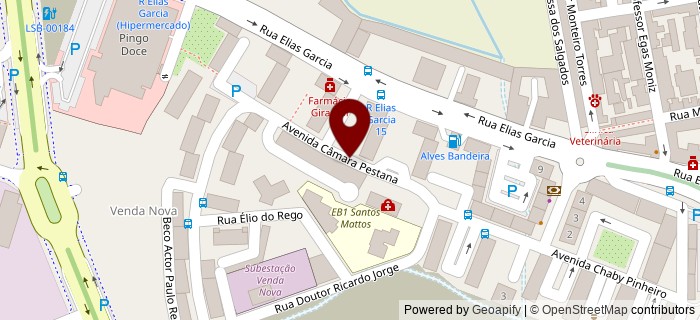 Avenida C�mara Pestana, Amadora