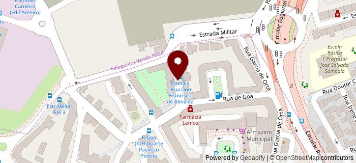 Rua Dom Francisco de Almeida, Amadora