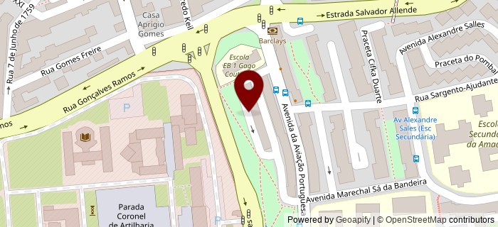 Rua Doutor Jo�o de Barros, Amadora