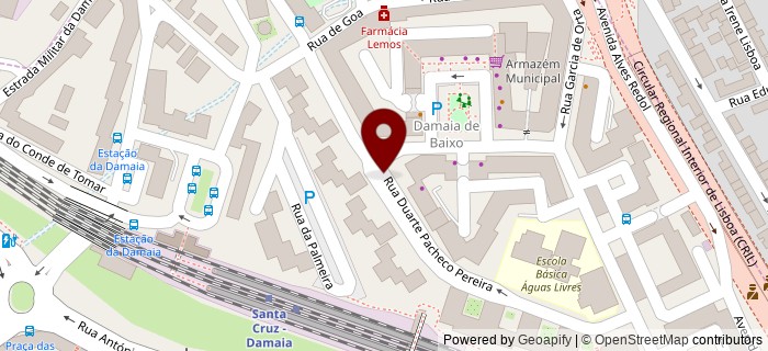 Rua Duarte Pacheco Pereira, Amadora