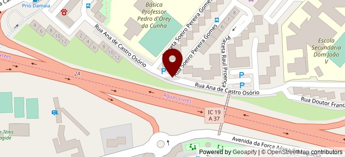 Rua Ana de Castro Os�rio, Amadora