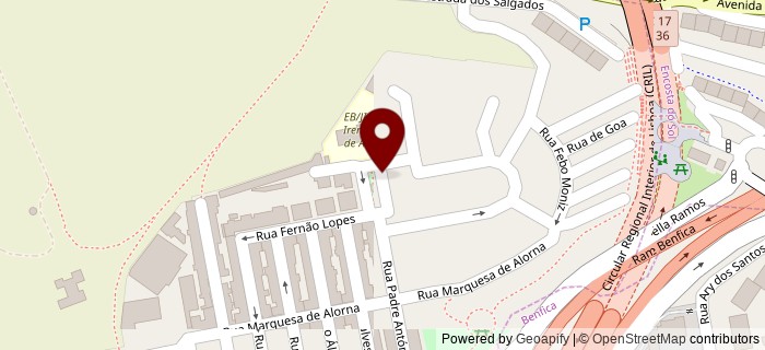 Largo Ant�nio Feliciano de Castilho, Amadora