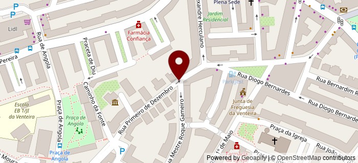 Rua 1� de Dezembro, Amadora