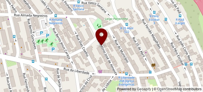 Rua Ant�nio Jos� de Almeida, Amadora