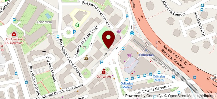 Rua Professor Doutor Egas Moniz, Odivelas