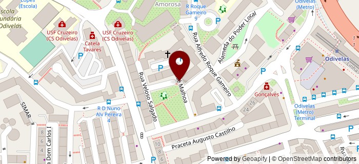 Rua Jos� Malhoa, Odivelas