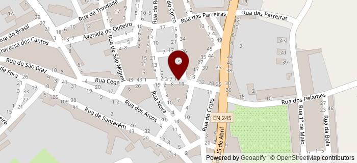 Rua de S�o Francisco, Alter do Ch�o