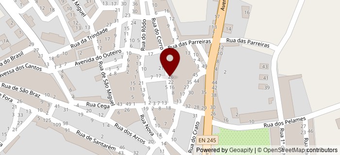 Rua do M�rtir, Alter do Ch�o