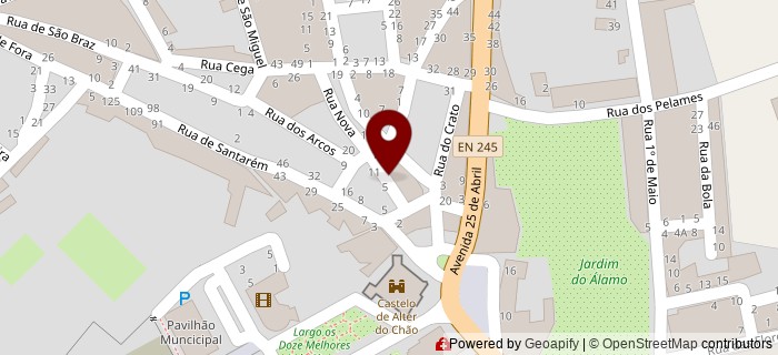 Rua �lvaro Martins, Alter do Ch�o