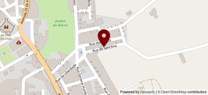 Azinhaga do Travanque, Alter do Ch�o