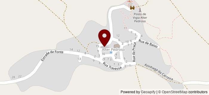 Alter Pedroso, Alter Pedroso