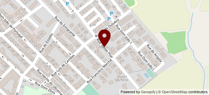 Rua Tom�s Pilar, Campo Maior