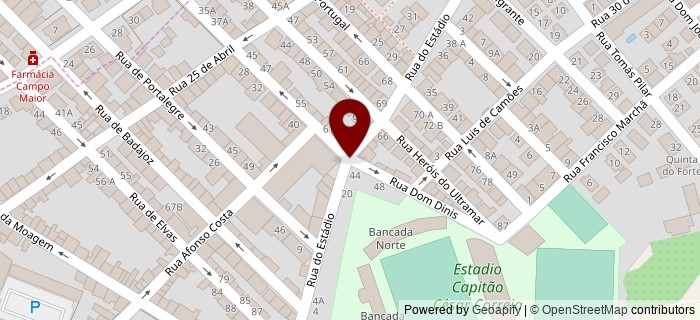 Rua do Est�dio, Campo Maior