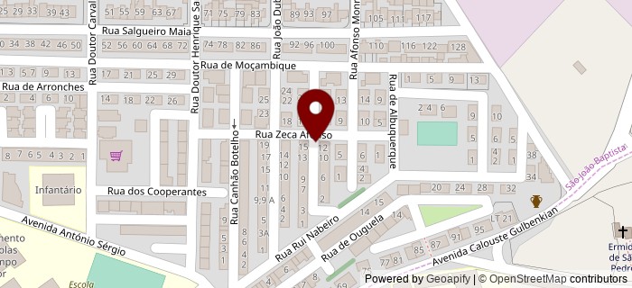 Rua Bento de Jesus Cara�as, Campo Maior