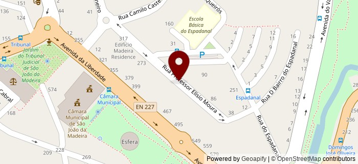 Rua Professor El�sio Moura, S�o Jo�o da Madeira