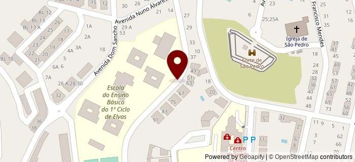Avenida Infante Dom Henrique, Elvas