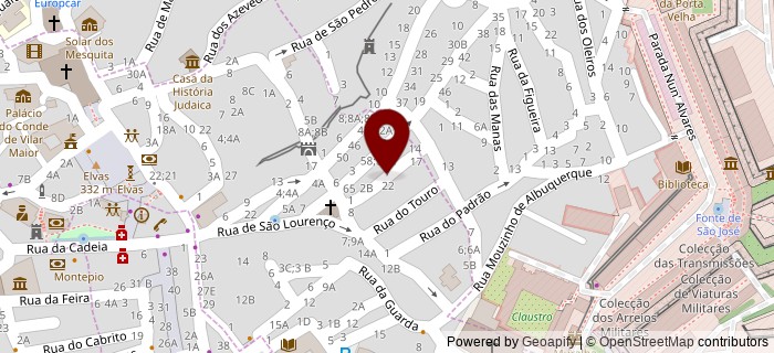 Rua das Parreiras �s Almas, Elvas