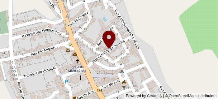 Rua C�ndido de Oliveira, Fronteira