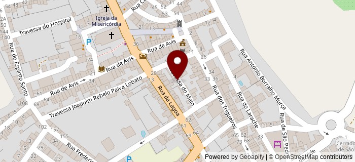 Largo Professor Antunes Varela, Fronteira