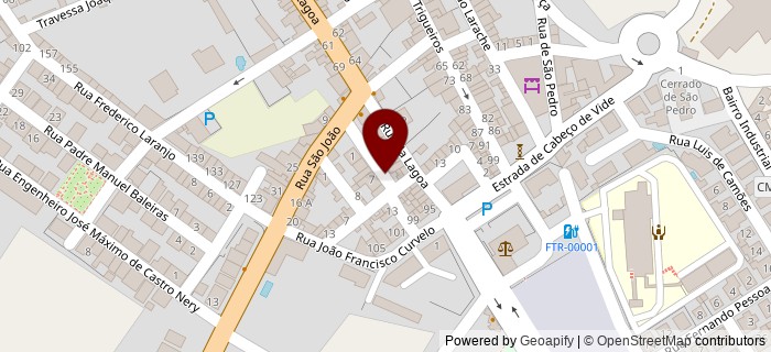 Largo do Senado, Fronteira