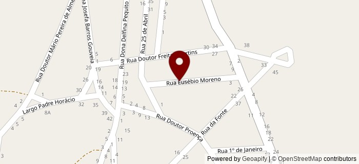 Rua Eusbio Moreno, Comenda