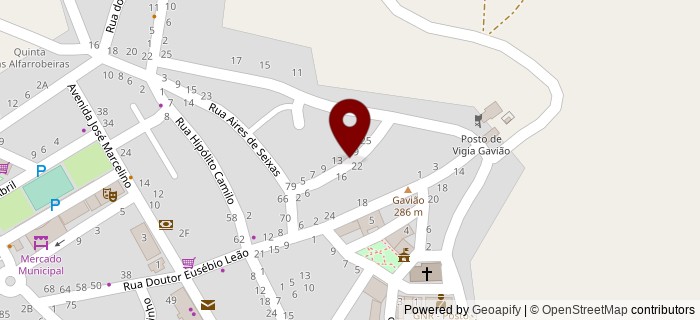 Rua Manuel Marques de Oliveira, Gavi�o