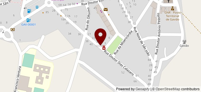 Rua Doutor Dias Calazans, Gavi�o