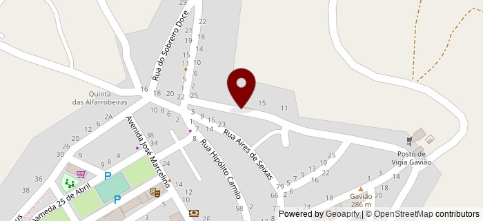 Rua das Carrasqueiras, Gavi�o