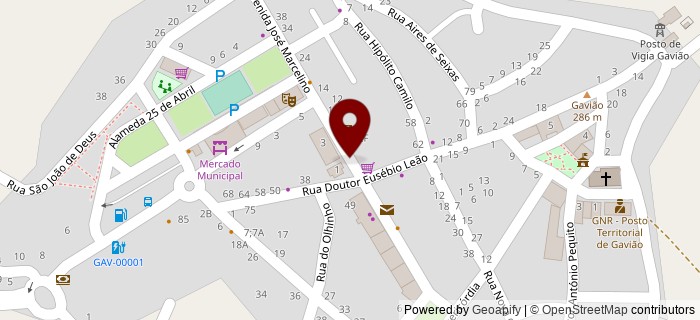 Avenida Jos� Marcelino, Gavi�o