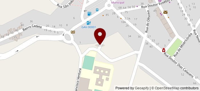 Beco das Piscinas, Gavi�o