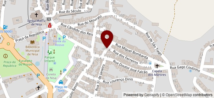 Rua das Romeiras, Nisa