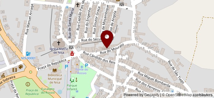 Rua do Mourato, Nisa