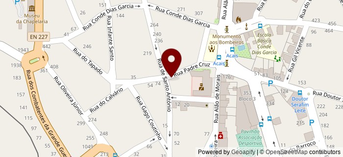 Rua Padre Cruz, S�o Jo�o da Madeira