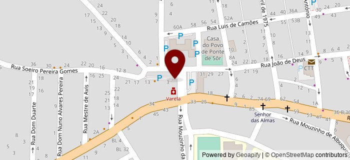 Largo 25 de Abril, Ponte de Sor