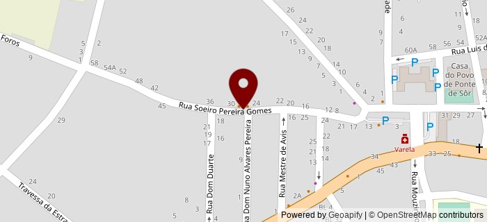 Rua Soeiro Pereira Gomes, Ponte de Sor