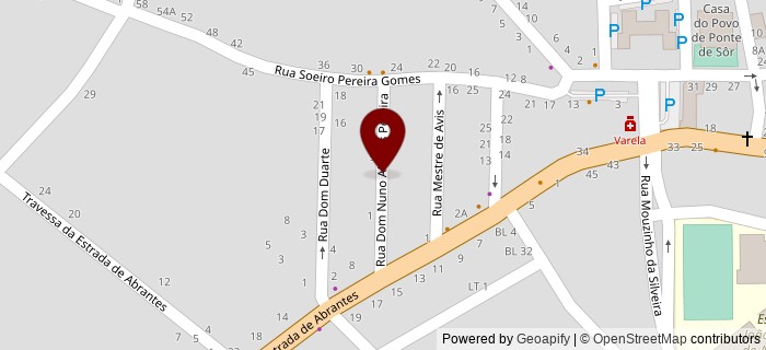 Rua Dom Nuno �lvares Pereira, Ponte de Sor