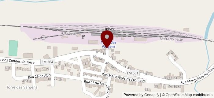 Rua da Esta��o, Ponte de Sor