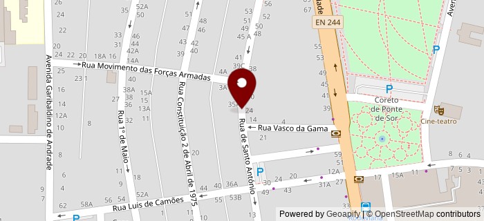 Rua de Santo Ant�nio, Ponte de Sor