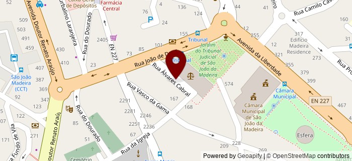 Rua Pedro �lvares Cabral, S�o Jo�o da Madeira