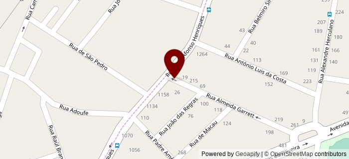 Rua Almeida Garrett, S�o Jo�o da Madeira